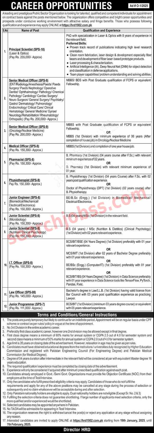 Pakistan Atomic Energy Commission Jobs 2025