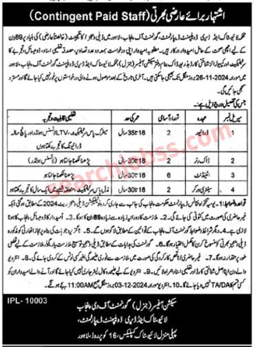 Livestock Department Jobs 2024