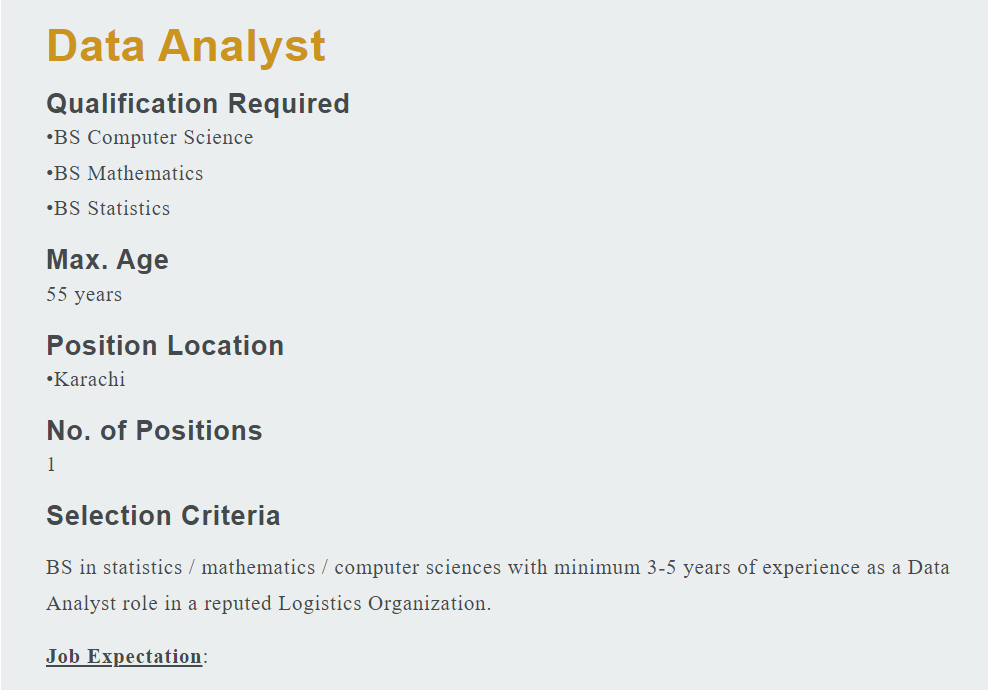 National Logistcs Cell NLC September Jobs 2024 Advertisement